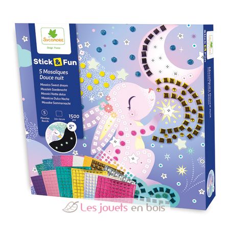 5 Mosaïques Douce nuit SYCRE7041 Sycomore 1