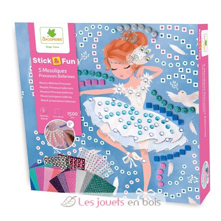 5 Mosaïques Princesses ballerines SYCRE7060 Sycomore 1