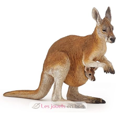 Figurine Kangourou et son bébé PA50188 Papo 3
