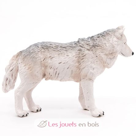 Figurine loup polaire PA-50195 Papo 4