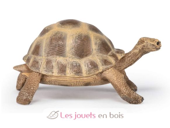 Figurine Tortue des Galapagos animal miniature pour enfants dès 3 ans