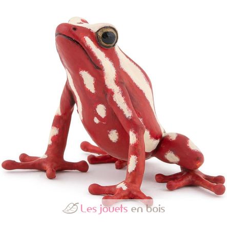 Figurine grenouille flèche tricolore PA-50315 Papo 1