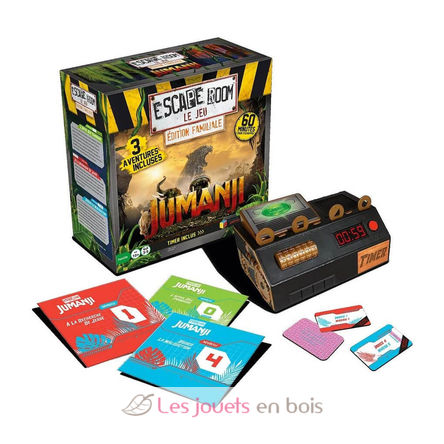 Escape Games Jumanji - Coffret 3 jeux RG-5066 Riviera games 2