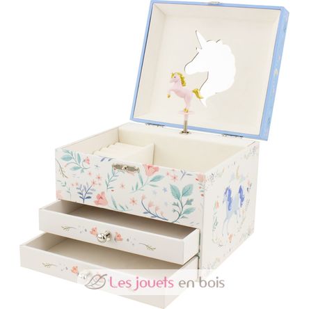 Coffre à bijoux musical Licorne UL5085 Ulysse 1