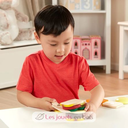 Ensemble de préparation de sandwichs MD10513 Melissa & Doug 7