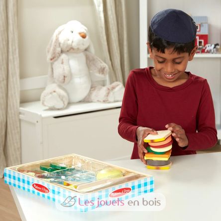 Ensemble de préparation de sandwichs MD10513 Melissa & Doug 9