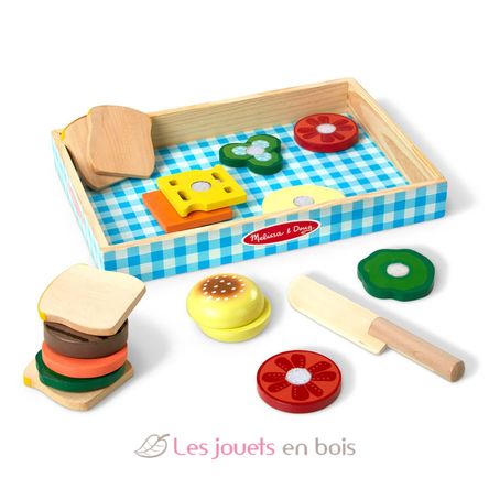 Ensemble de préparation de sandwichs MD10513 Melissa & Doug 1