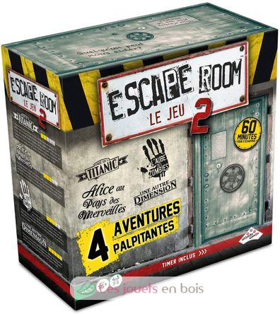 Escape Games 2 - Coffret de 4 jeux RG-5110 Riviera games 1