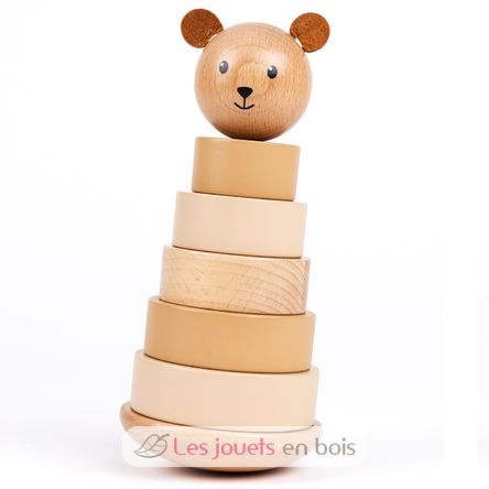 Empilable en bois Ours Marcel EG511175 Egmont Toys 1