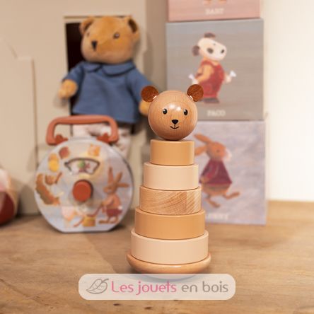 Empilable en bois Ours Marcel EG511175 Egmont Toys 3