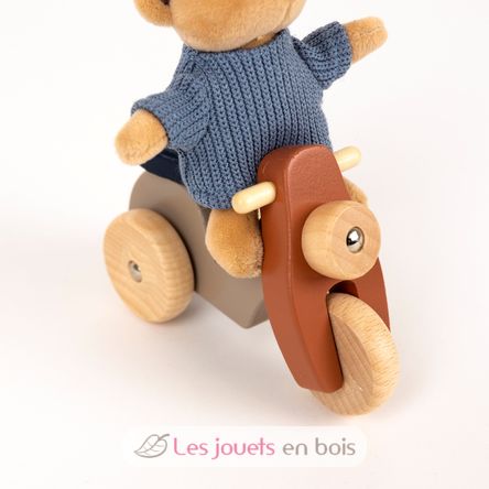 Alexis l'ours sur son scooter EG511180 Egmont Toys 4