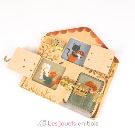Tableau d'activités avec loquets EG511184 Egmont Toys 2