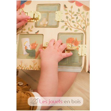 Tableau d'activités avec loquets EG511184 Egmont Toys 4