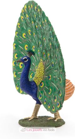 Figurine Paon PA51161-3519 Papo 6