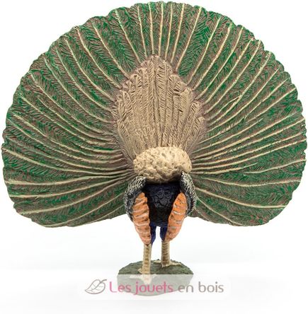 Figurine Paon PA51161-3519 Papo 5