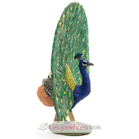 Figurine Paon PA51161-3519 Papo 4