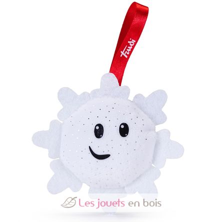Déco flocon de neige à suspendre TRU51372 Trudi 1