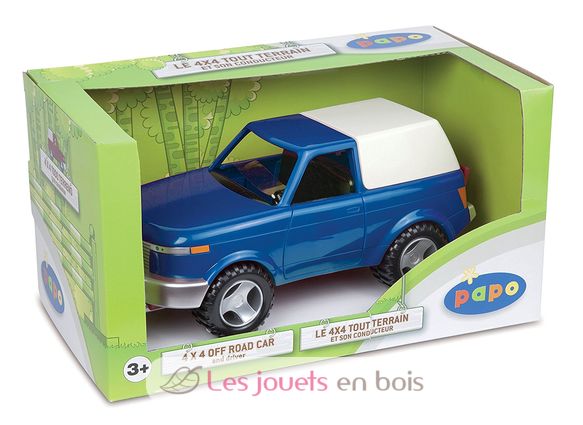 4x4 tout terrain et son conducteur pour figurine PA51433-3226 Papo 1