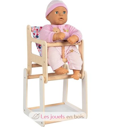 Chaise haute poupée avec table 2 en 1 GK51483 Goki 3