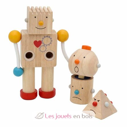 Robot transformeur PT5183 Plan Toys 4