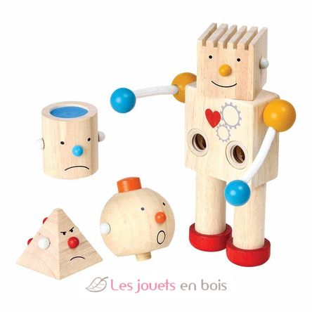 Robot transformeur PT5183 Plan Toys 1