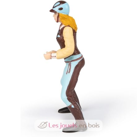 Figurine Cavalière adulte Fashion bleue PA52009-3645 Papo 4