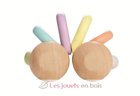 La voiture de bébé pastel PT5254 Plan Toys 3