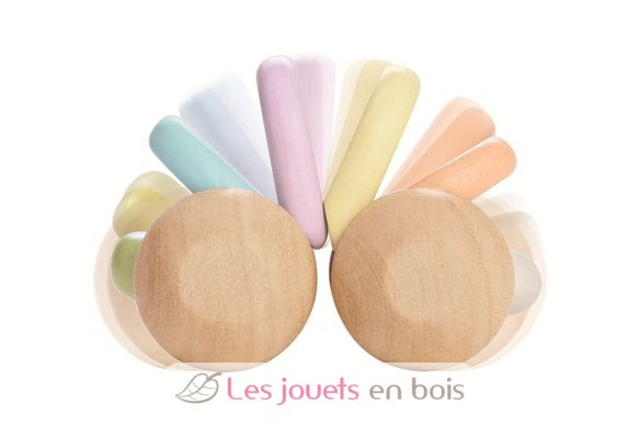 La voiture de bébé pastel PT5254 Plan Toys 5