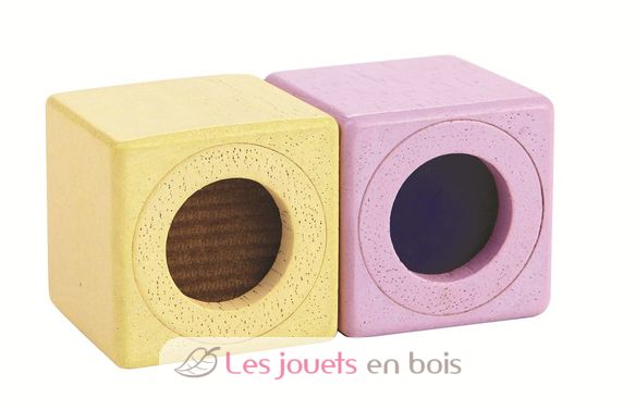 Blocs sensoriels pastel PT5257 Plan Toys 3