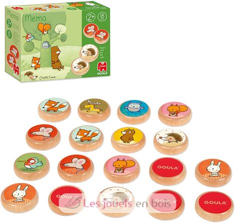 Memo animaux GO53435-4053 Goula 1