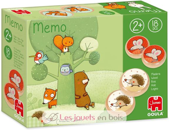 Memo animaux GO53435-4053 Goula 2