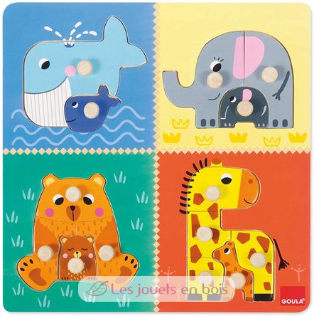 Puzzle mamans et bébés GO54002 Goula 1