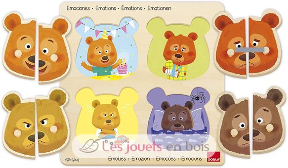 Puzzle émotions GO54008 Goula 3