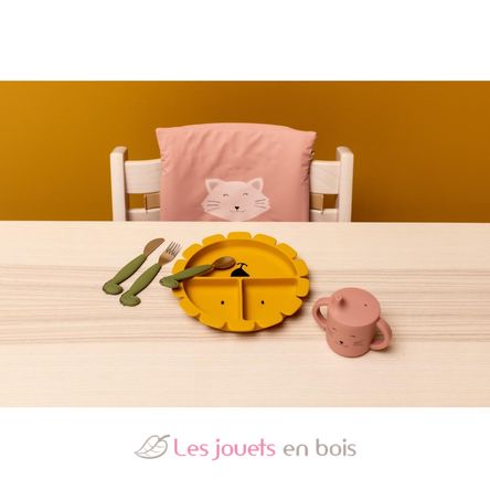 Assiette à compartiments en silicone Mr Lion TX-96-429 Trixie 6