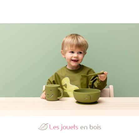 Bol en silicone avec ventouse Mr Dino TX-96-440 Trixie 4