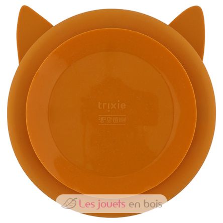 Assiette à compartiments en silicone Mr Fox TX-96-445 Trixie 2