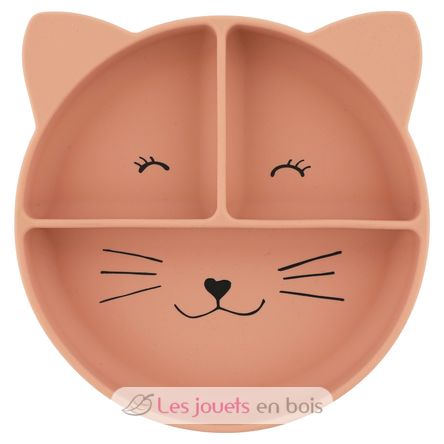 Assiette à compartiments en silicone Mrs Cat TX-96-451 Trixie 1