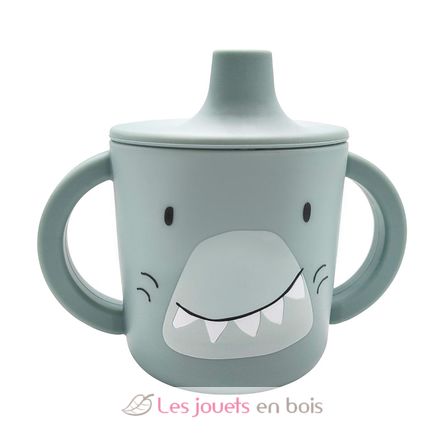 Tasse d'apprentissage en silicone Mr Shark TX-96-460 Trixie 1