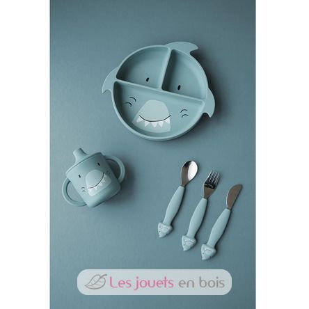 Tasse d'apprentissage en silicone Mr Shark TX-96-460 Trixie 3