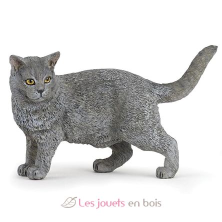 Figurine chat Chartreux PA54040 Papo 1