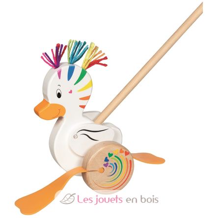 Canard Lou à pousser GK54848 Goki 1