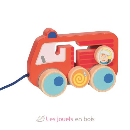 Véhicule à tirer, pompiers GK54856 Goki 1