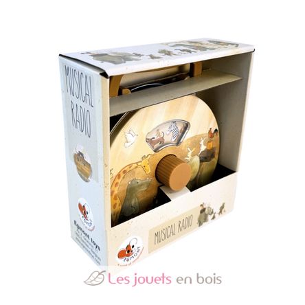 Boite à musique en métal Arche de Noé EG550045 Egmont Toys 3