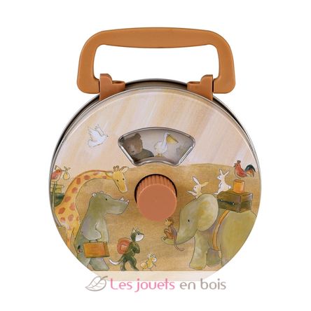 Boite à musique en métal Arche de Noé EG550045 Egmont Toys 1