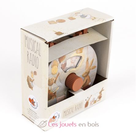 Boite à musique en métal Animaux EG550046 Egmont Toys 6