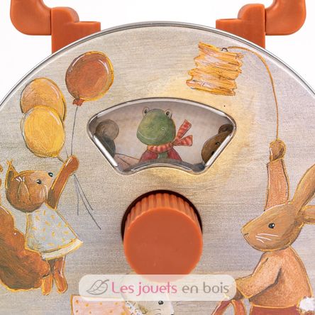 Boite à musique en métal Animaux EG550046 Egmont Toys 3