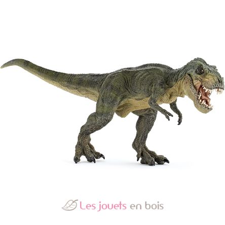 Figurine T-rex courant vert PA55027 Papo 1