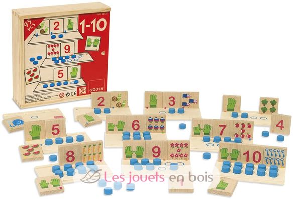 Apprendre à compter de 1 à 10 GO55131 Goula 1