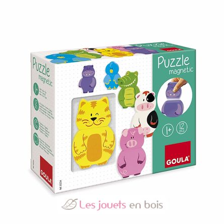 6 Puzzles magnétiques Animaux GO55234-2797 Goula 3