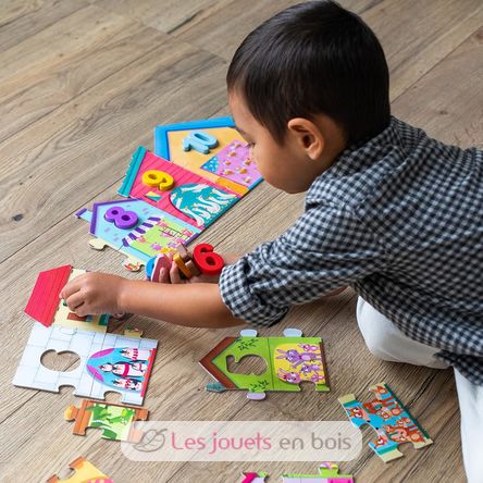 Puzzle chiffres de 1 à 10 GO55260 Goula 2